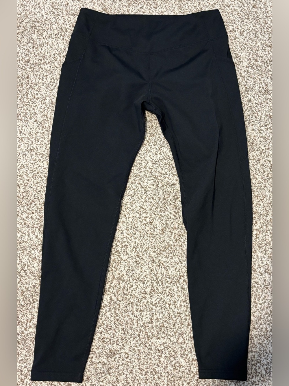 Baleaf black leggings pockets large yoga athleisure momcore